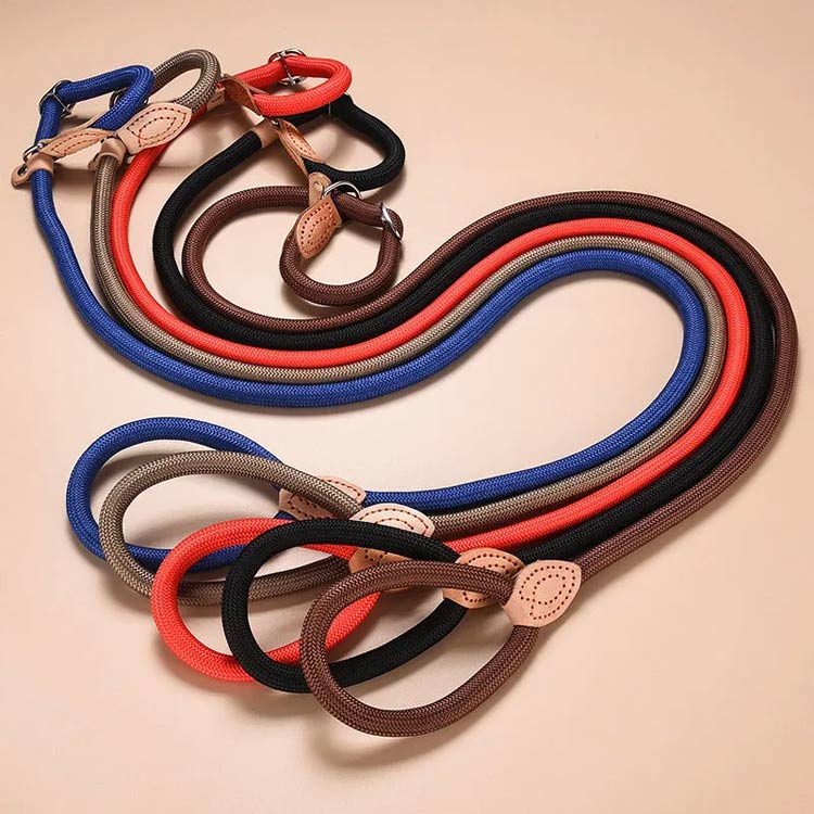 犬リード 丸ひもリード 直径約8mm 10mm 14mm 伸縮リード ペット 牽引縄 丈夫 革 犬用ハーネス 夜間反射 犬の紐 大型犬 中型犬 小型犬 反射素材 ソフト 手に優しい 扱いやすい 散歩 訓練 弾力性 送料無料