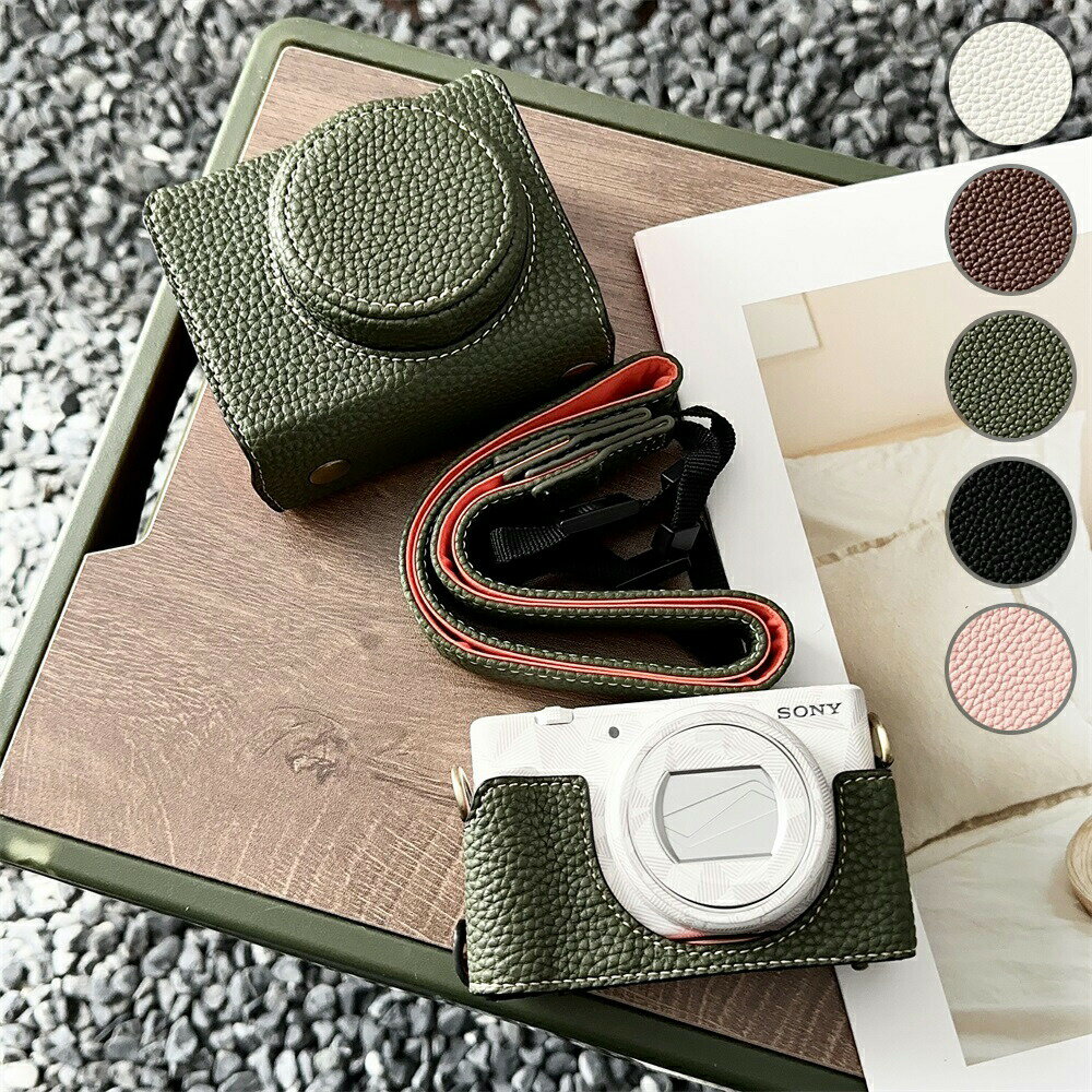 ケース SONY VLOGCAM ZV-1F ZV-1M2 カメラケース カメラアクセサリー ストラップ ショルダー付き 電池..