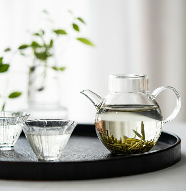 耐熱ガラス ティーポット 200mL 一人暮らし 小サイズ ガラス 急須 ガラス製ポット 手作り ジャンピング 紅茶ポット お茶ポット ガラスポット 花茶 工芸茶 ハーフティー に健康茶器 一人暮らし アフターティー お家ティータイム
