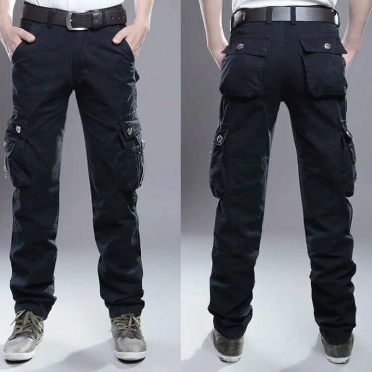 ロングパンツ カーゴパンツ ロング丈 メンズ ゆったり 長 無地 メンズ ミリタリー ストレッチ ポケット 半ズボン 短パン カジュアル 丈夫 大きいサイズ 小さめ 大きめ 太め おしゃれ 作業着 多機能 ストレート アウトドア