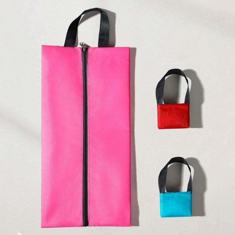 シューズバッグ クリア ケース 2個セット ポーチ シューズ クツ入れ シューズ 収納 靴収納 上履き入れ 持ち手 部活動用 シューズケース 大きい開閉口 耐久...