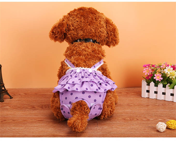 犬用 生理パンツ 胸当てサニタリーパンツ サスペンダー付き 女の子用　マナーパンツ 犬 おむつカバー ..