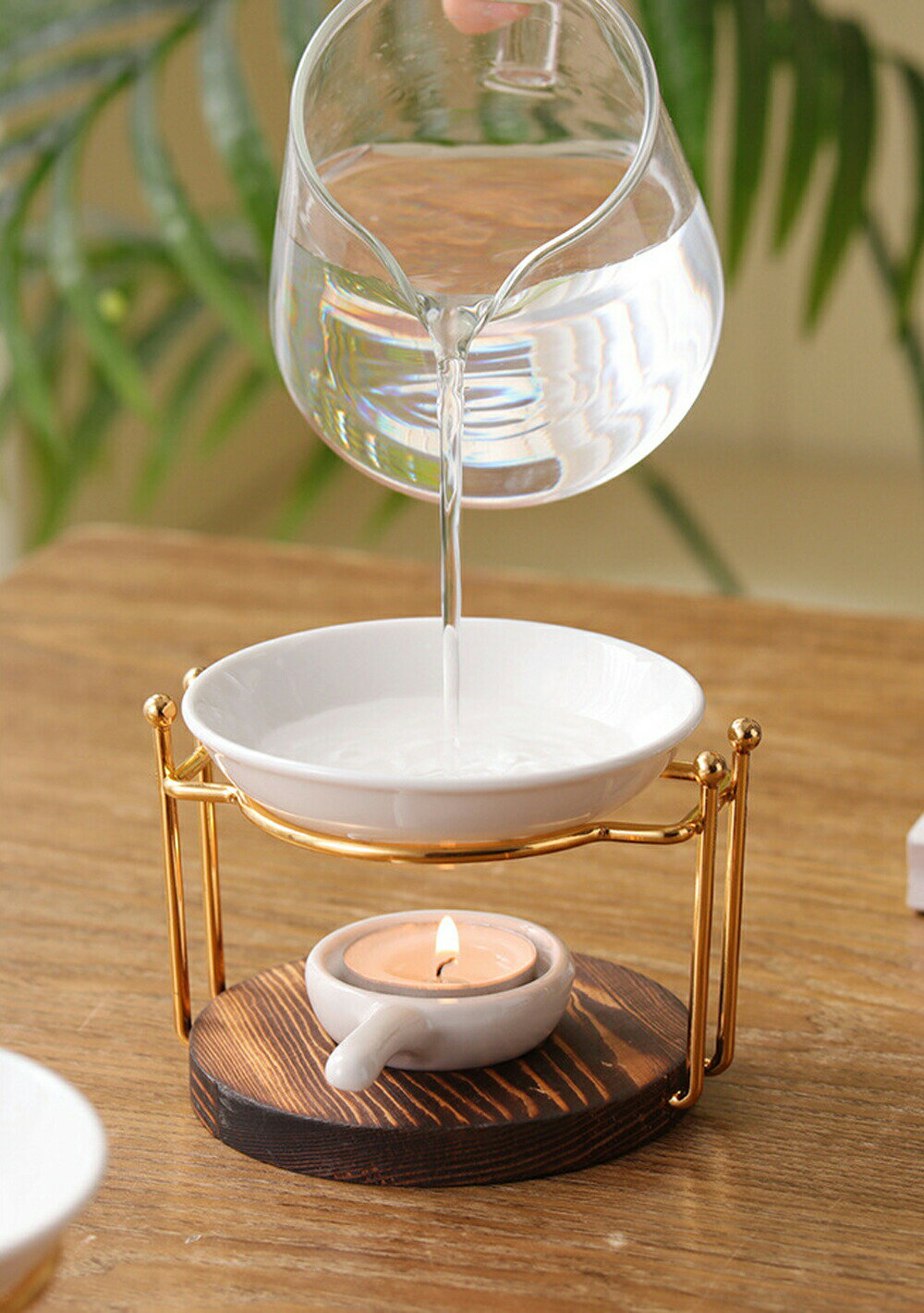 新型 アロマポット 陶器 アロマ炉 茶香炉 アロマキャンドルホルダー キャンドルバーナー アロマバーナ..