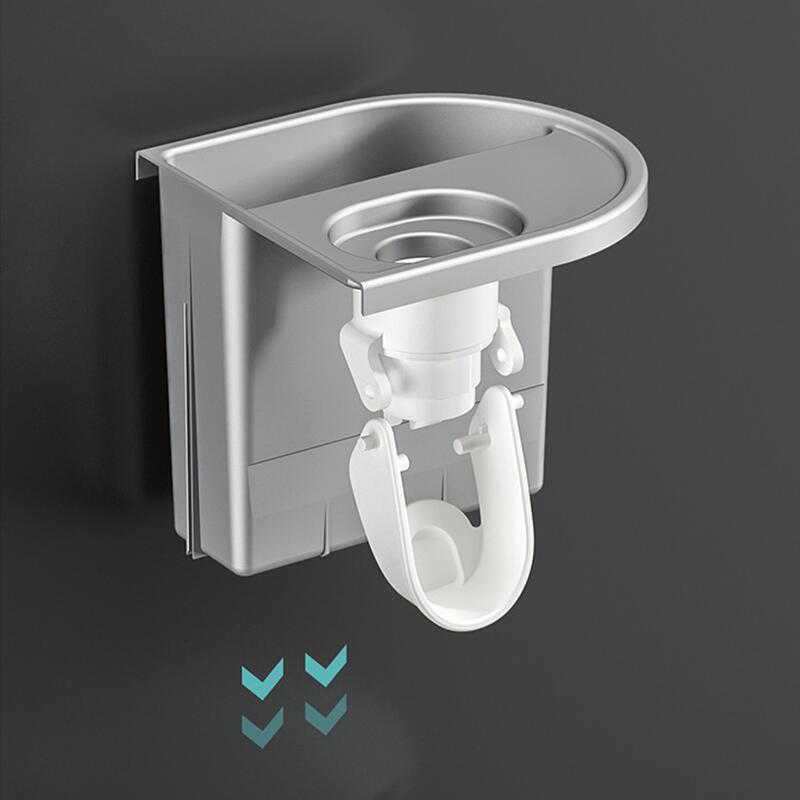 歯磨き粉ディスペンサー 歯磨きブラシ コップ ホルダー 洗面台 収納ケース 工事不要 壁掛け式 省スペース 化粧品 収納 洗面所 レディース 家族