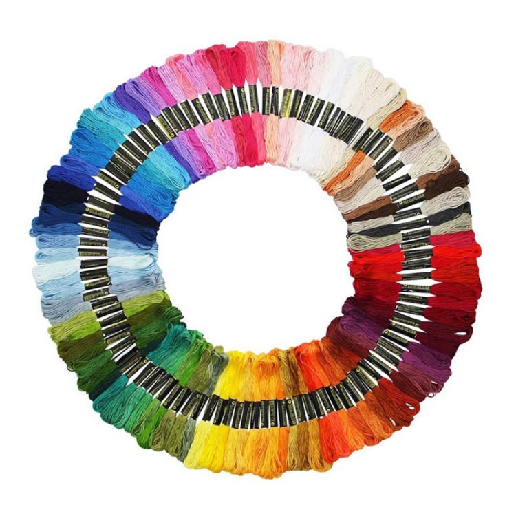 150束セット 刺繡セット 刺繍糸 150束 セット 刺しゅう糸 セット 150色 150本 初心者 刺繍枠 黒 クロスステッチ ミサンガ パッチワーク 裁縫 手芸 糸 刺繍キット 刺繍糸セット 刺繡糸キット ソーイング ハンドメイド アクセサリー作り 組み紐 刺し子 グラデーション きれい(4)