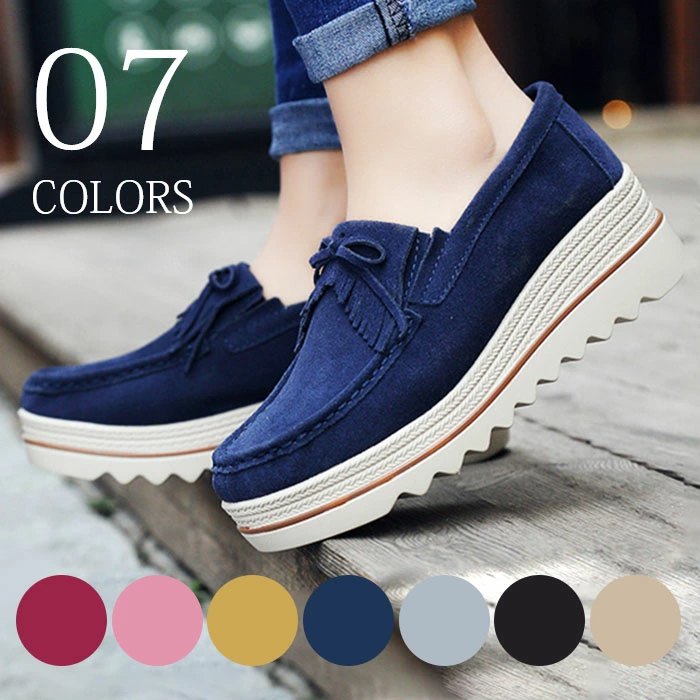 7色厚底スリッポン 厚底 レディース ローファー シューズ 厚底 スリッポン ストーム ローファー レディース 厚底 シューズ ベージュ スリッポン 厚底 ローファー 靴 レディース 厚底シューズ ローカット スリッポン 厚底 ローカットシューズ スリッポン