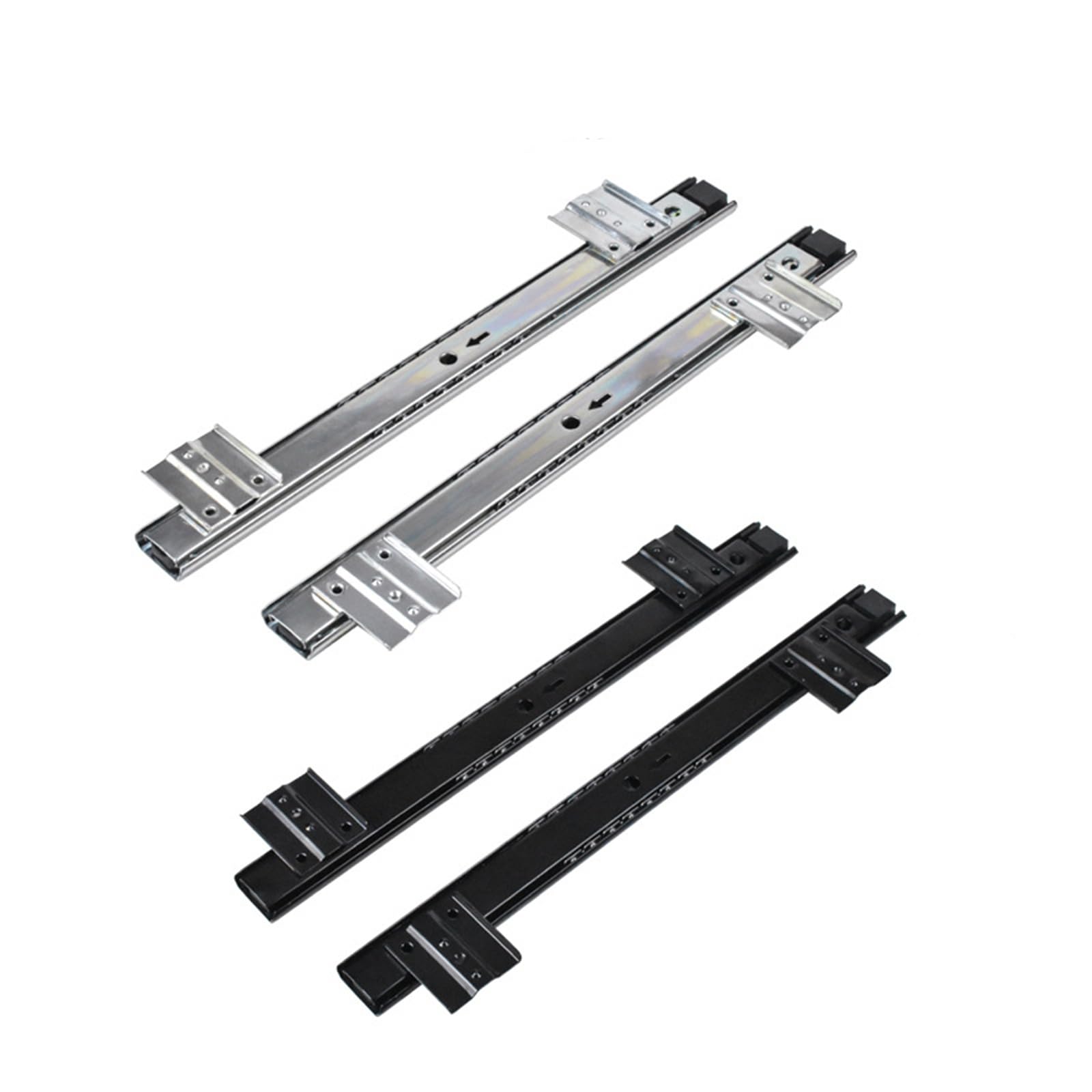 デスク下 レールラックセット スライダートラック キーボードトレイ スライド スライド キーボード デ..