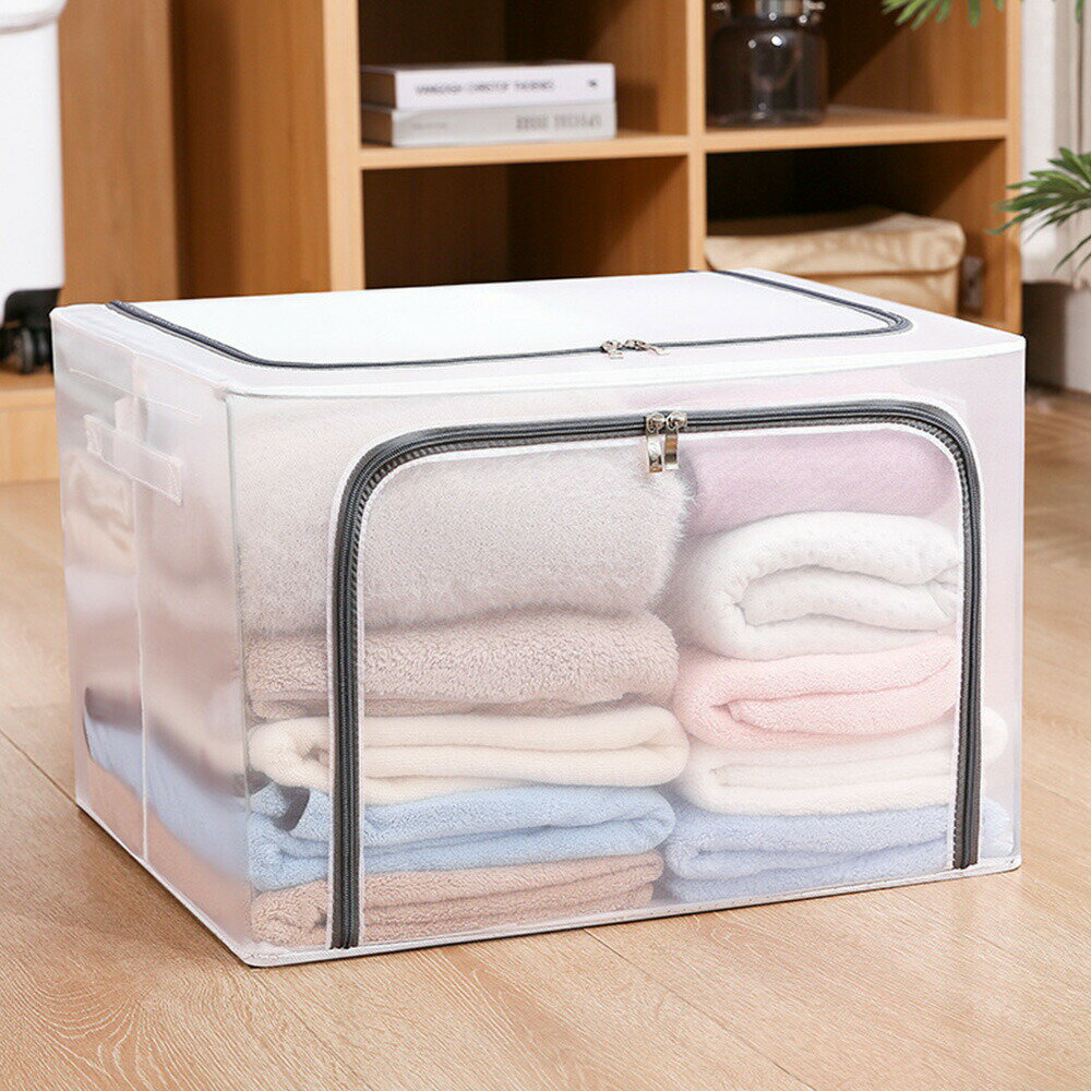衣類 布団 収納袋 クロゼット収納ケース 透明 押入れ 収納ボックス 大容量 洋服 整理袋 衣替え 防塵 枕..