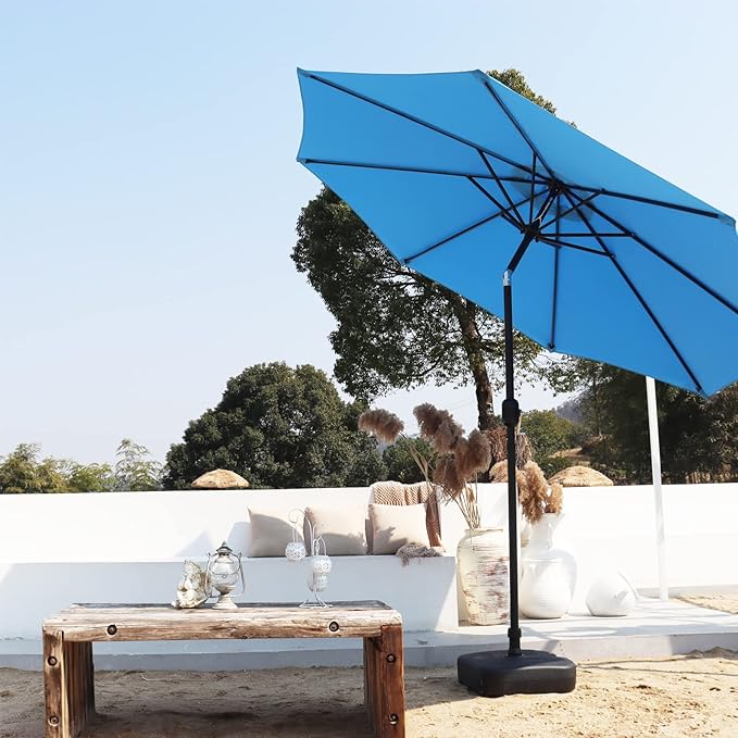 パラソルベース 22L 注水式 パラソルスタンド ブラック 210/230/270cm傘専用ベース