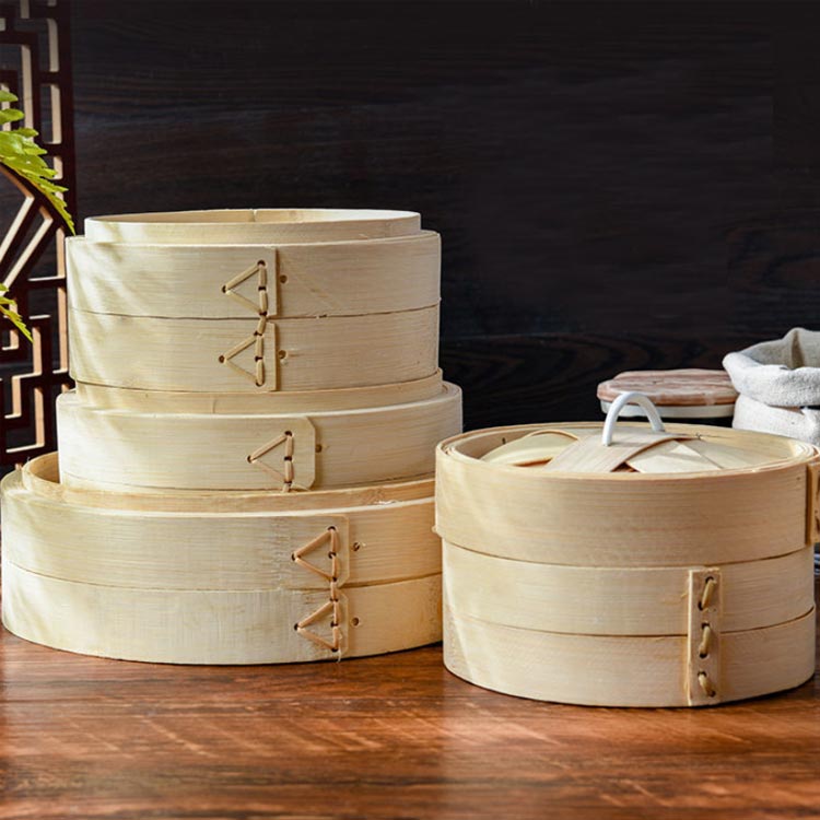 中華セイロ 蒸し器 竹 せいろ 中華せいろ 天然竹 木 蒸籠 セイロ 点心 肉まん 小籠包 シュウマイ 蒸し野菜 蒸し餃子 蒸し海鮮 雑穀蒸し 蒸し料理 ホテル レストラン 家庭 朝食店