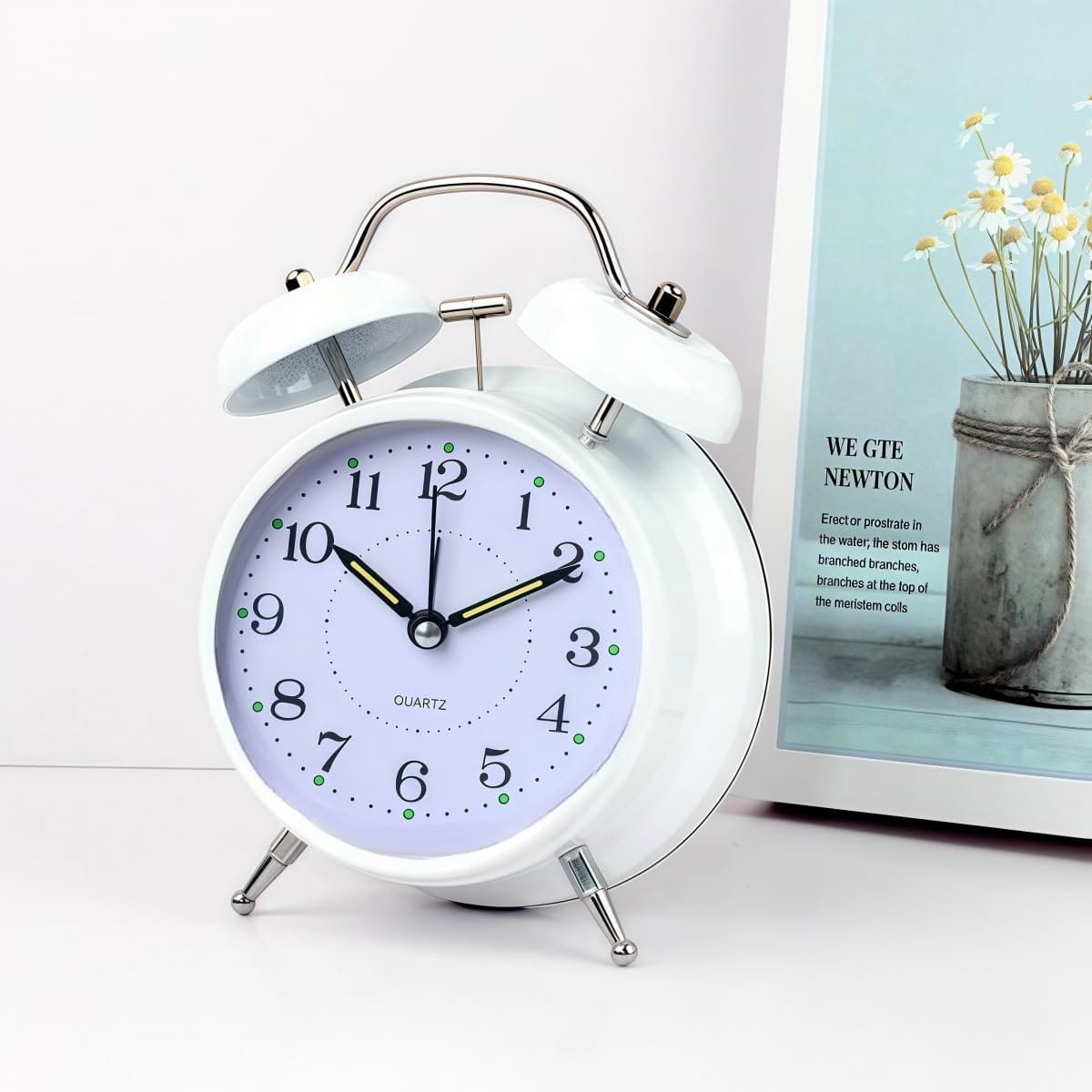 YYDS 大音量 振動 爆音 アナログ 置き時計 おしゃれ アラーム 絶対起きれる目覚まし時計 うるさい 爆音..