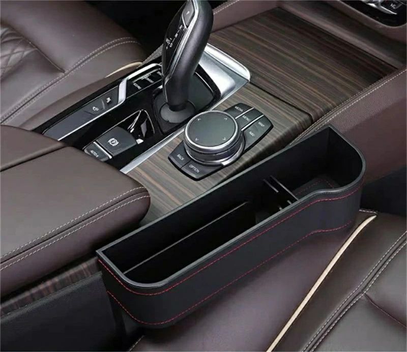 車内収納ポケット カーシート 隙間 収納ボックス シート ギャップスリット ポケットキャッチャー オーガナイザー ユニバーサル カーシート オーガナイザー カード 電話ホルダー ポケット 運転席と助手席2つセット