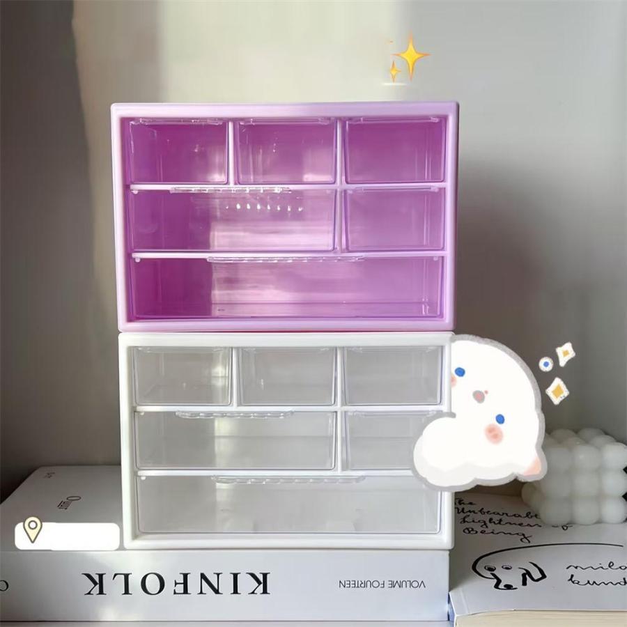 卓上収納ボックス 収納ボックス 引き出し 卓上収納 収納ケース 卓上 収納 小物ケース 小物収納 小物 プ..