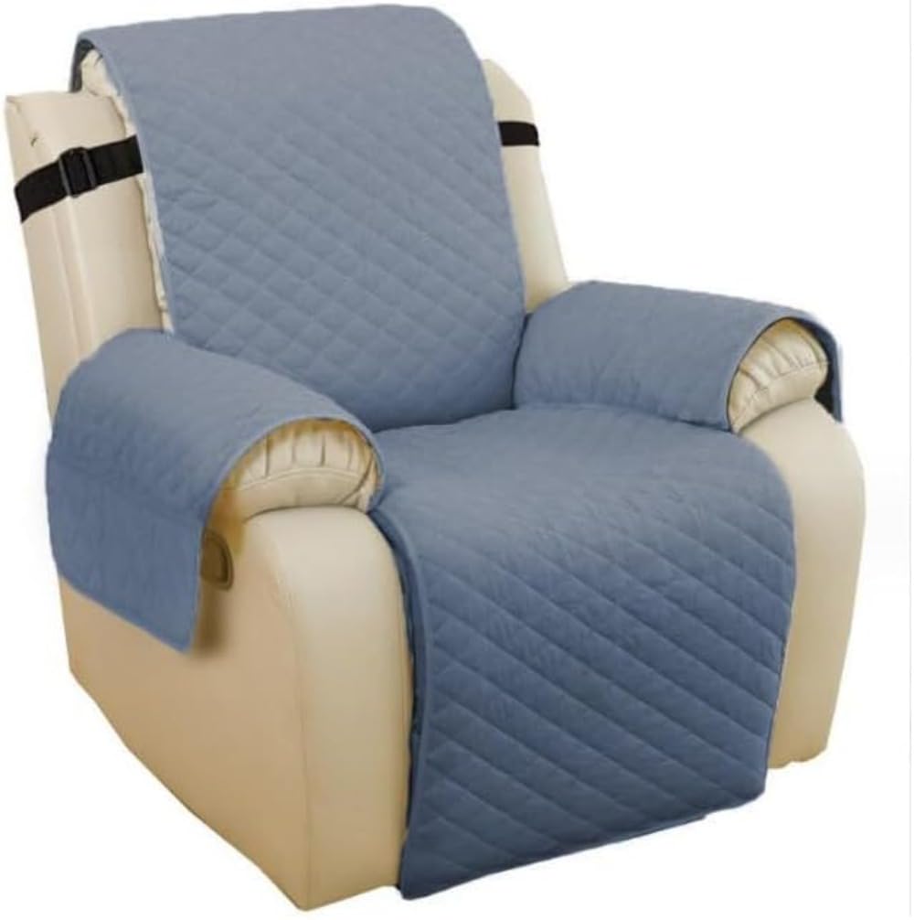 リクライニングチェアカバー 1人掛け 肘付き マッサージチェアカバー ソファカバー 椅子 肘あり 着せ替えカバー 背もたれ いす イスカバー 汚れ防止 水洗いOK 洗える 無地 シンプル 家庭用 業務用 リビング