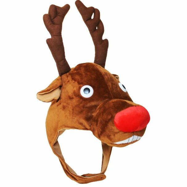 トナカイ コスプレ 帽子 着ぐるみ 大人 おもしろ サンタ 鹿 被り物 クリスマス 仮装 コス クリスマスコ..