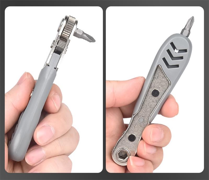 ラチェットレンチ 19点セット ラチェットドライバーセット ソケットレンチ トルクス プラス マイナス 六角レンチ ソケット トルクレンチ トルクスドライバー バイク 車 自転車 板ラチェット 工具セット