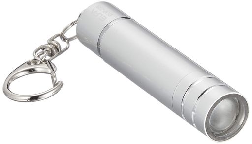 キーライトLEDライト懐中電灯ランタン直径16x全長76mmシルバーDOP-785(SL)