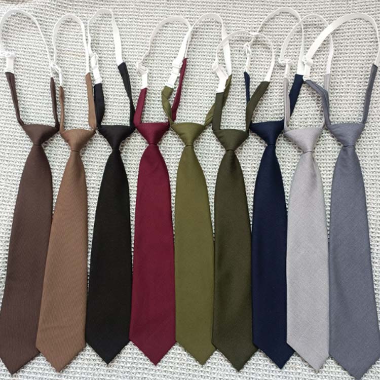 ネクタイ ワンタッチネクタイ レディース メンズ 学生風 ロング スクールネクタイ 可愛い 簡単装着 便利 学生制服 学生ネクタイ 女子高生 女子高校生 男子高...