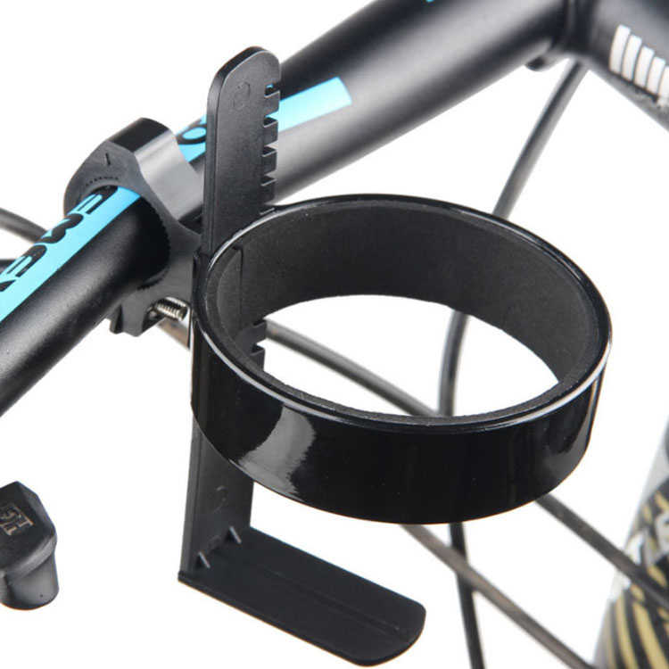 自転車カップホルダー ボトルホルダー 超軽量 コーヒー ドリンクカップホルダー プラスチック製 ブラケ..