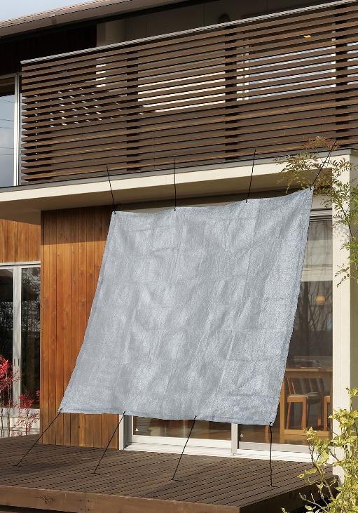 ヨーロッパ調サンシェードオーニング　90×180cm　グリーン