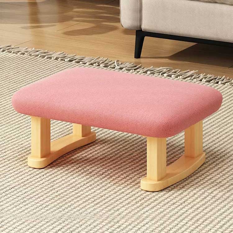 キッズチェア ロータイプ 子供用チェア ベンチ コンパクト ファブリック座面 PU 玄関 子供部屋 可愛い ..