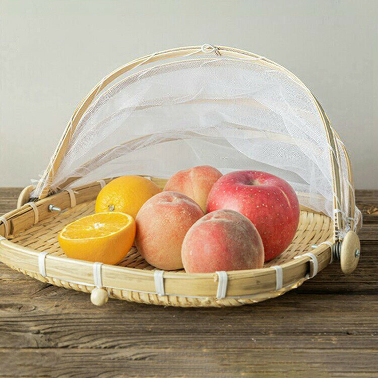 バスケット野菜水切り竹ざる竹かご干...