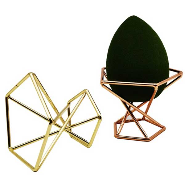 パフホルダー メイクスポンジ ラック ホルダー パフ スポンジ置き カビ防止 通気性 シンプル お洒落 スタンド パフラック スポンジスタンド 乾燥 メイク