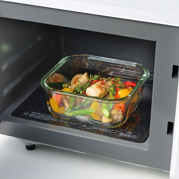 和平フレイズ 耐熱ガラス容器 3点セット 耐熱ガラス 保存容器 電子レンジ オーブン OK 300ml×2個 ＆ 510ml レッシュ ME-7396