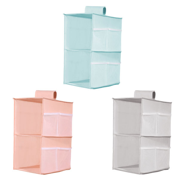 吊り下げ 収納 カバン クローゼット 隙間 下着 押入れ 小物 ハンガー 衣類 2段 折りたたみ ラック 靴下..