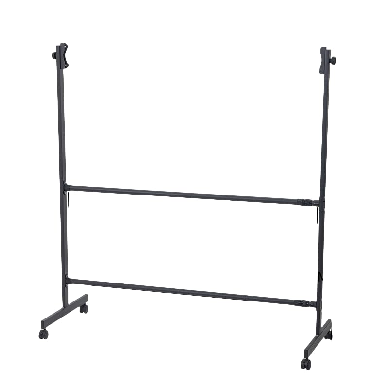 ホワイトボード用可動スタンド、角度高さ調節可能なドライイレースボードスタンド、学校、オフィス、家..