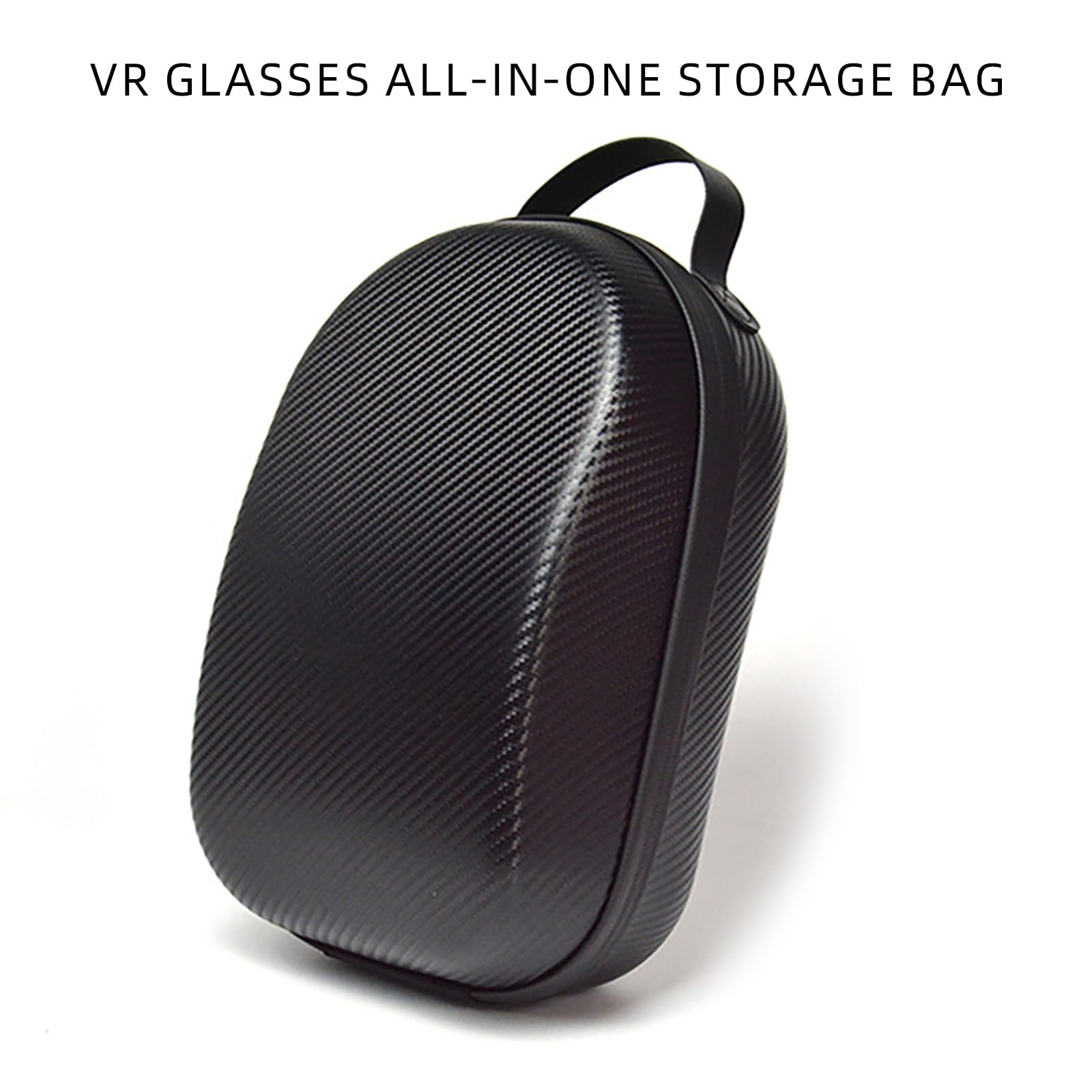 ヘッドセット用の保護バッグと持ち運びが簡単なハンドルとダブルジッパー内側のメッシュポケット耐性ストレージ