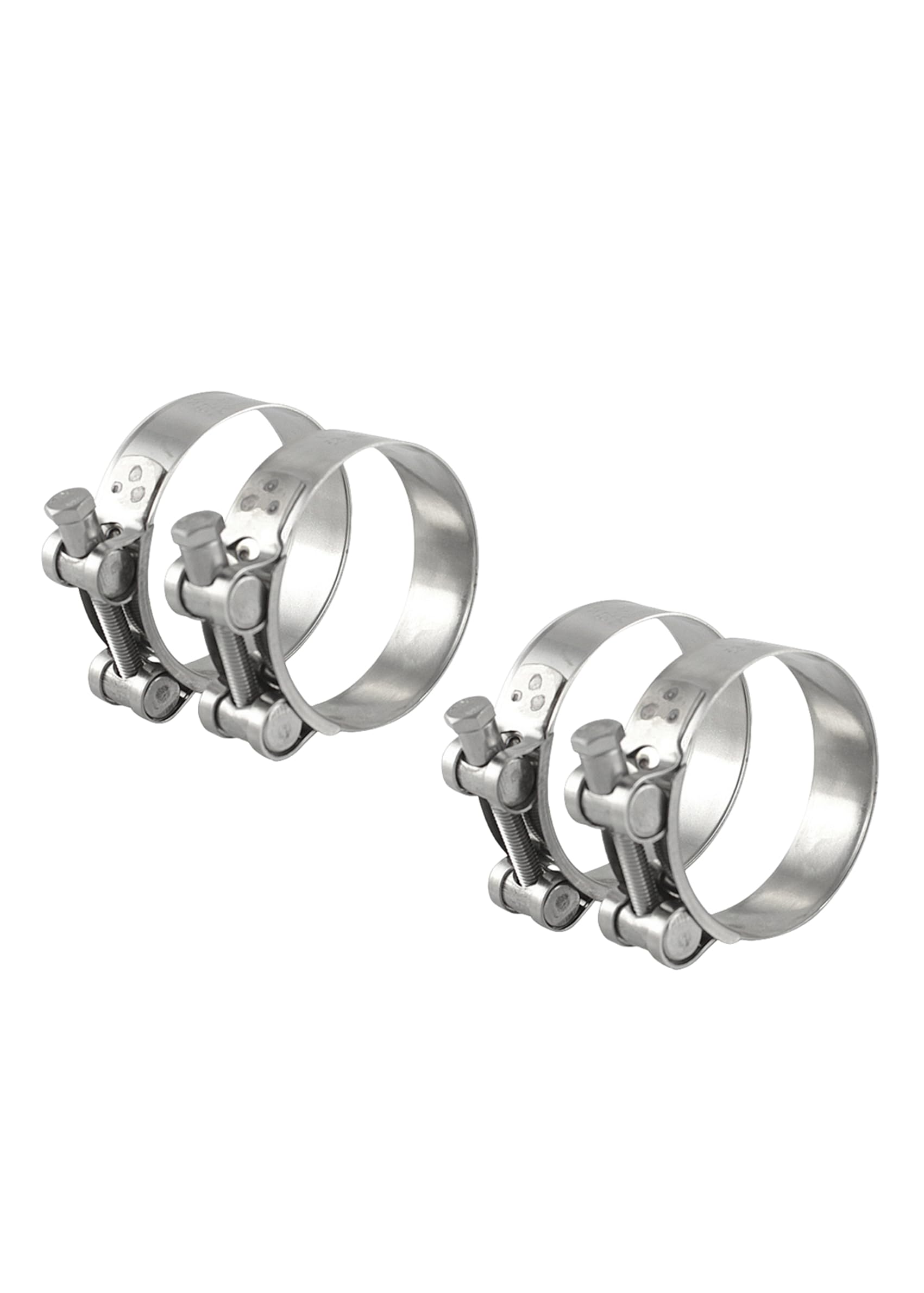 マフラーバンド ステンレス マフラー バンド パイプ クランプ サイレンサー 固定 汎用 バイク 車 4個 ..