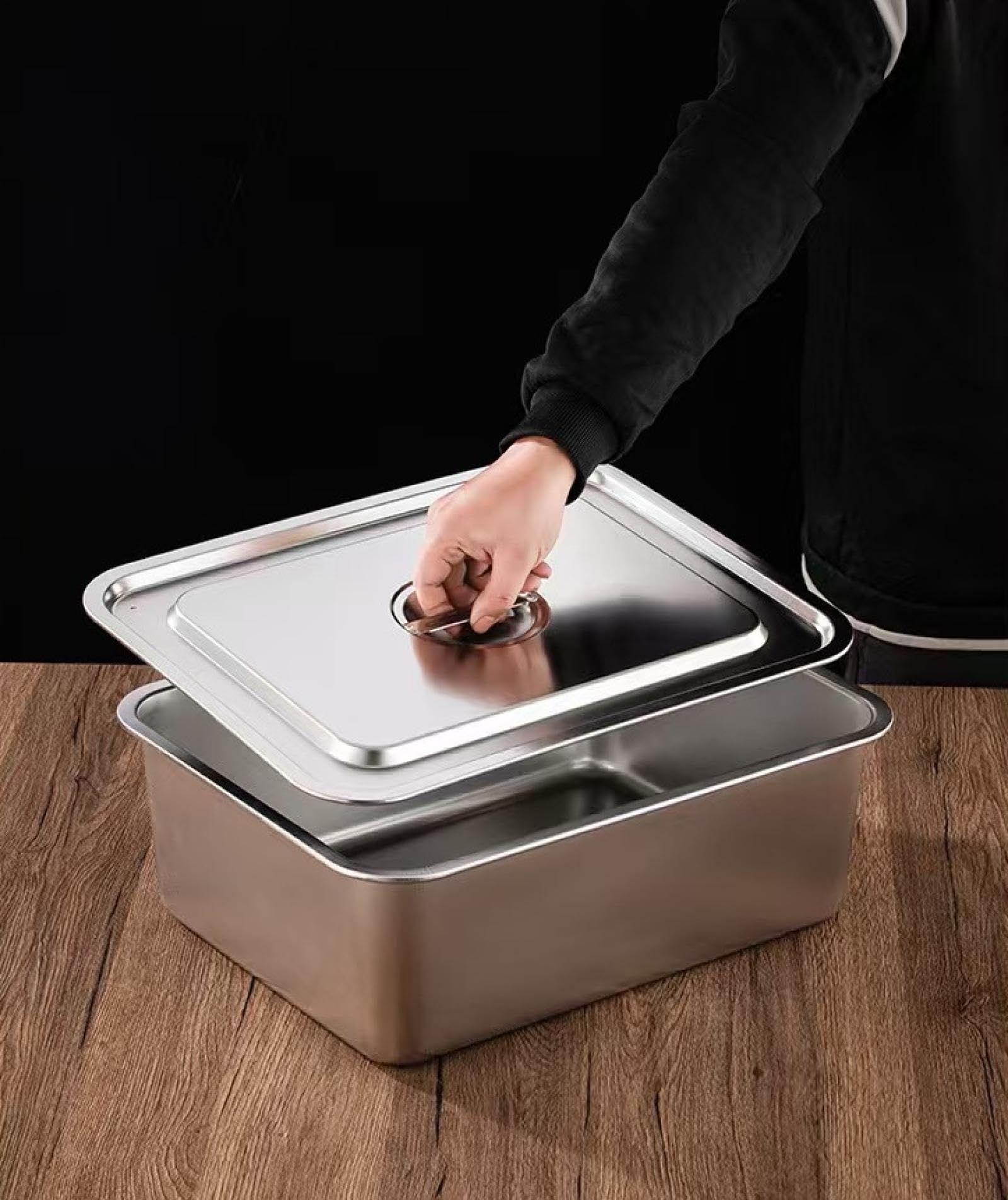 バット 家用バット 調理器具 業務用バット 天ぷら角型ステンレスバット 揚げ物 キッチンバット 水切り..