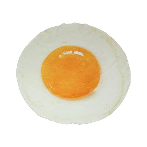 食べ物卵ブランケット、ギフト、ノベルティ、ぬいぐるみ、目玉焼き、誕生日、卵黄、丸型、おもしろい、..