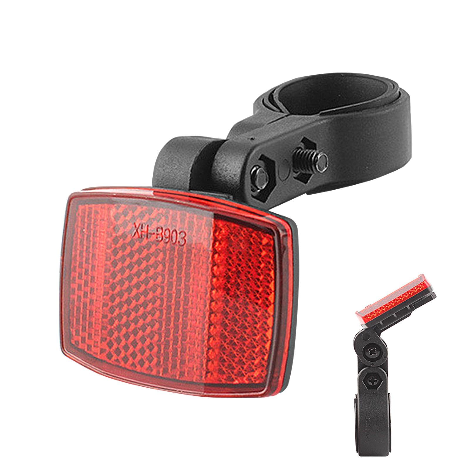 マウンテンバイクリフレクター、ライトバック反射板 | 安全のための防水警告リフレクター | マウンテン..