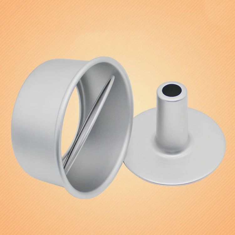 アルミ 手作り シフォンケーキ プリン芯型 つなぎ目なし 手作り 道具 製菓グッズ 焼き型 底抜け cm シ..