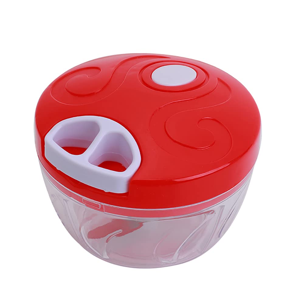 みじん切り器 野菜カッター チョッパー フードカッター 手動フードプロセッサー 玉ねぎ 肉 みじん切り..