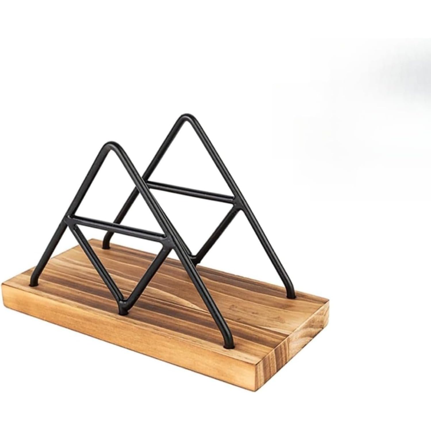 紙ナプキンスタンド 卓上 ナプキン ホルダー 自立型 ティッシュ ヴィンテ ージ ナプキン ラック 木製 ..