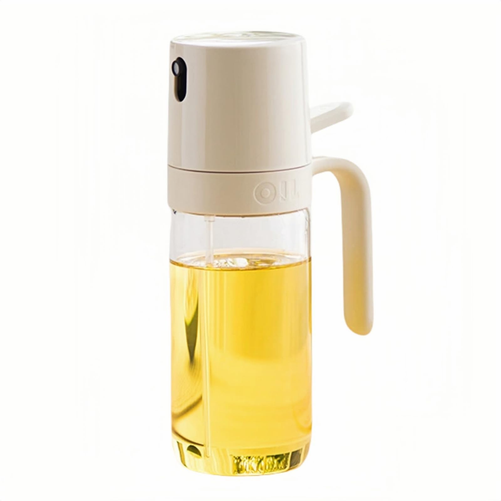 オリーブオイルスプレー 耐熱ガラス製スプレー キッチン家庭用 きめ細かいミストでムラなく噴霧 調味料..