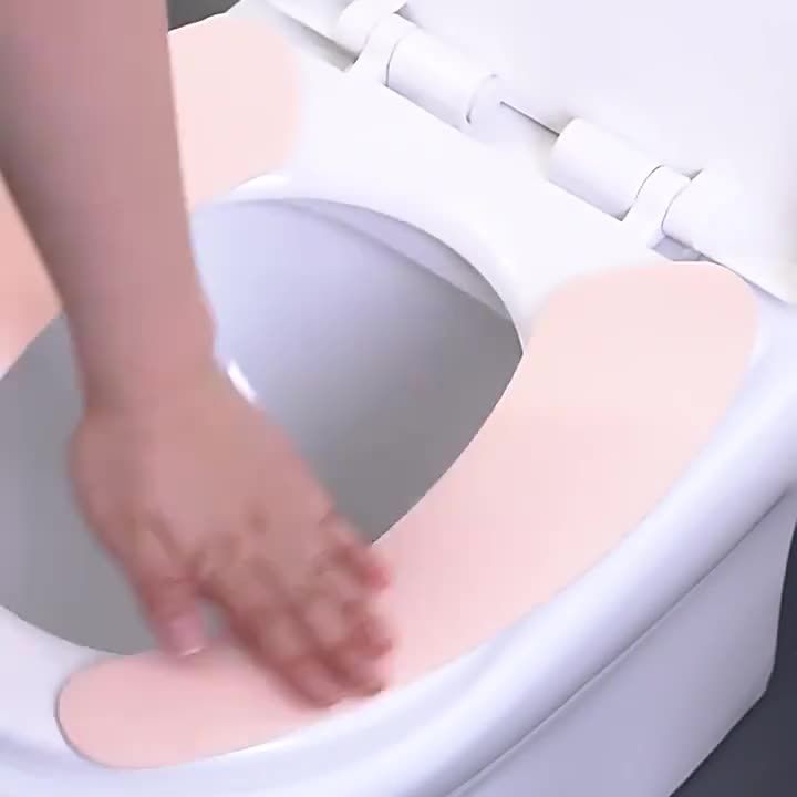 便座シート 1セット 2枚入り トイレ用品 便座カバー トイレカバー 貼る シール ス...