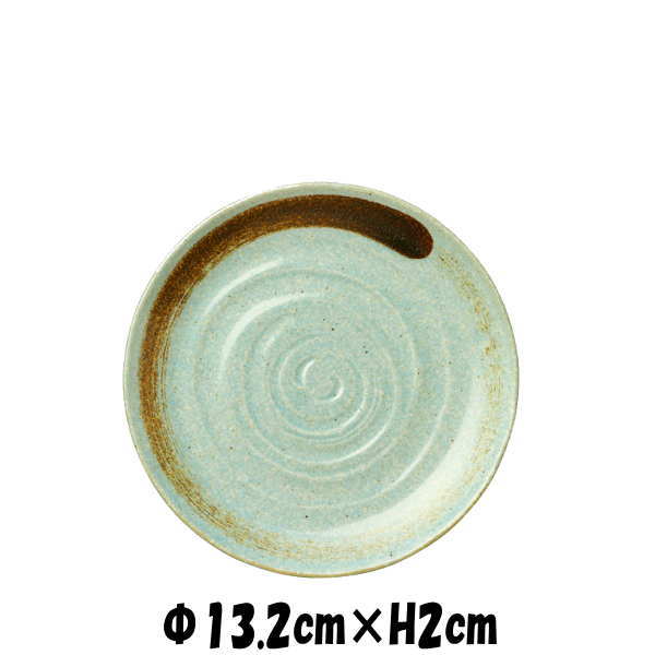 武蔵野　4.0寸皿　陶器磁器の食器　おしゃれな業務用和食器　お皿中皿平皿