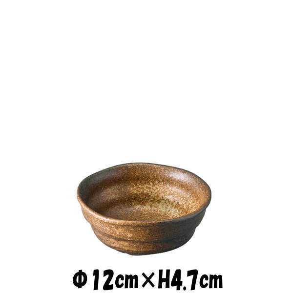 黒備前　角浜3.6寸鉢　陶器磁器の食器　おしゃれな業務用和食器　お皿中皿深皿