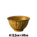 飴斑点 しのぎ5.0丼 どんぶり丼 陶器磁器の食器 おしゃれな業務用和食器 お皿中皿深皿