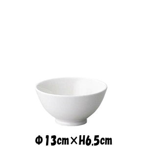 テクノス中華 13cm飯碗 白 割れにくい強化硬質磁器 どんぶり丼 陶器磁器の食器 おしゃれな業務用洋食器 お皿中皿深皿