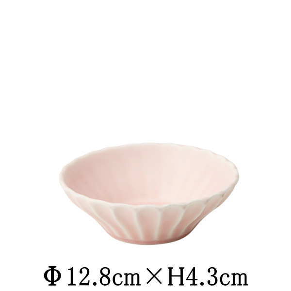 Rakuten - かすみ　さくら　12.5cm浅ボウル　小鉢　豆皿　日本製　国内産　おしゃれな業務用食器　お皿中皿深皿　和食器