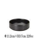 ソースディッシュ大 ブラック 黒 直火対応 耐熱食器 フォンデュ アヒージョ バーニャカウダ 日本製 国内産 おしゃれな業務用食器 お皿中皿深皿
