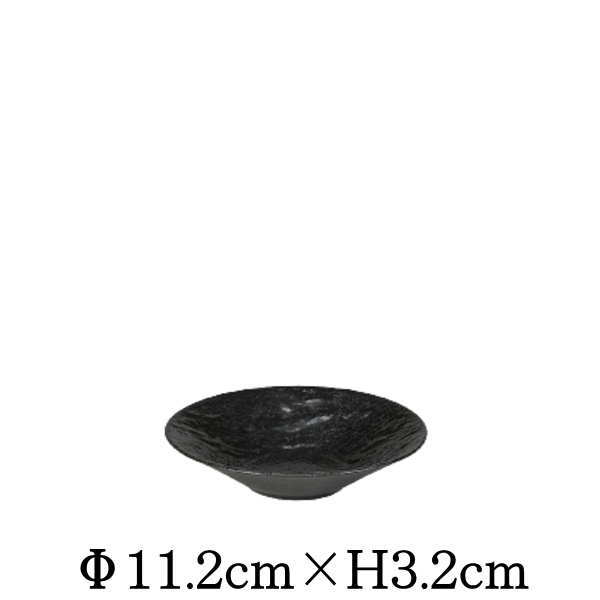 Petora ペトラ SX-F11cm深皿 黒 日本製 国内産 おしゃれな業務用食器 お皿中皿深皿 洋食器 和食器