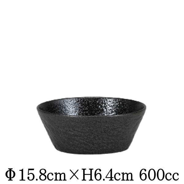 Rakuten - Petora　ペトラ　16cmボール　黒　日本製　国内産　鉢　小鉢　おしゃれな業務用食器　お皿中皿深皿　洋食器　和食器