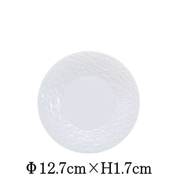 Petora　ペトラ　AX13cm皿　白　日本製　国内産　おしゃれな業務用食器　お皿中皿平皿　洋食器　和食器