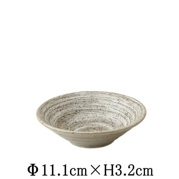 Rakuten - 風の舞　リップル3.5鉢　日本製　国内産　和食器　おしゃれな業務用食器　お皿中皿深皿